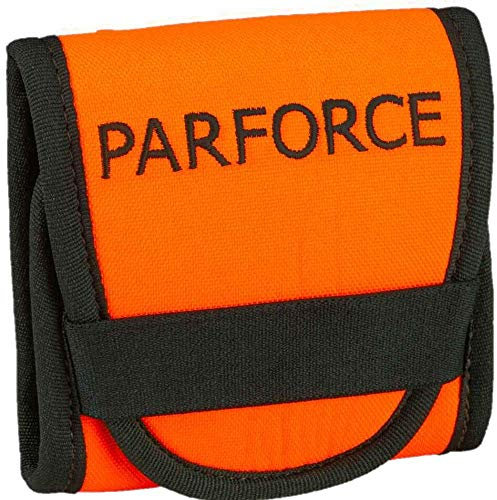 PARFORCE Patronenetui für 9 Kugelpatronen, signalfarben orange