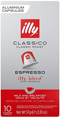 ILLY - Expresso Classic Café En Capsules 57G - Lot De 3 - Vendu Par Lot