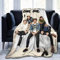 One Direction Flanell-Überwurf, Decke, ultraweich, Micro-Fleece-Decke, Bett, Couch, Wohnzimmer, 101,6 x 127,7 cm