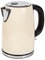 ViaMondo Boil it Low Wattage Stainless Steel 1.7 Litre Cordless Cream Kettle