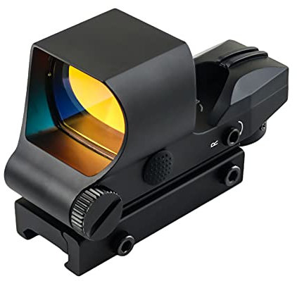 Minidiva HD108 Red Dot Reflex Sight Scope Optic Tactical Gun Rifle Einstellbares Absehen für die Jagd 20mm Rail Mount