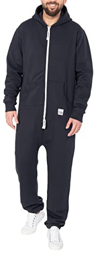 Basisstoff Sheeesh Herren Jumpsuit Dunkelblau Gr. L