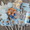 Mini simpatici Frozen, 44 pezzi, decorazione da panetteria, decorazione per torte, decorazioni per feste di compleanno, cupcake Princess