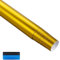 NewL Premium Satin Matt Chrom Ice Metallic Vinyl Folie Auto Folie Aufkleber Luftblasenfrei DIY Motorrad Handy Aufkleber Zubehör (Gold, 50 cm x 150 cm)