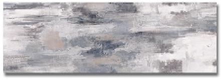 Póster de pintura al óleo abstracta moderna e impresión de paisaje, diseño de arte de pared, cuadro de pintura en lienzo para decoración de sala de estar, 55x165cm (22x65in) con marco