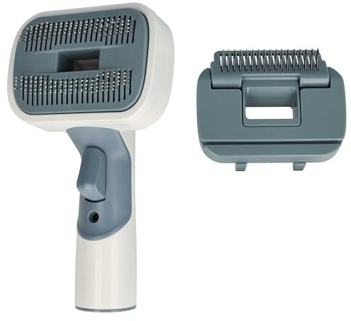 vhbw 2-in-1 Tierhaar-Bürste kompatibel mit Siemens Staubsauger - Für 32 mm Rundanschluss, Selbstreinigend