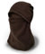 ZISTRFLO Kalte Wetter Gesichtsmasken für Männer & Frauen - Balaclava Skimaske - Winter Thermal Face Cover für Radfahren, Skifahren (Polyester, Brown)