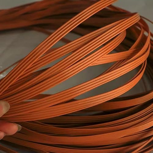 Rattan-Möbel-Befestigungsset Synthetisches Rattan-Weberei-Reparaturset für Weidengeflecht, 500 g PE-Rattan, zum Flechten von Patio-Sofa-Gartenkörben