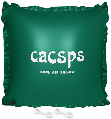 CACSPS XL 120 x 120 cm Coussin d'air de Piscine. Accessoire Parfait pour la Couverture de la Piscine en Hiver et par Mauvais Temps.