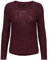 ONLY Damen ONLGEENA XO L/S KNT NOOS Pullover, 15113356, Cabernet,L