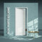 Bloc-Porte Blanc Laqué Ligne H. 204 x l. 83 cm - Poussant Gauche