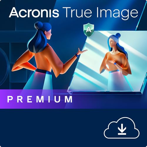 Acronis True Image | Premium | 1 TB Cloud-Speicher | 1 PC/Mac | 1 Jahr | Windows/Mac/Android/iOS | Internet Security inkl. Backup | Aktivierungscode per Email