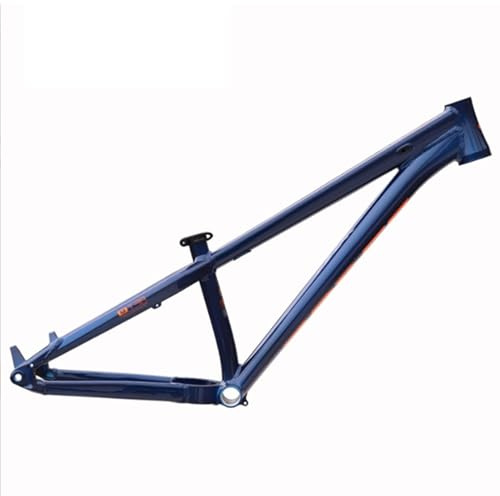 FKXSXAZ MTB 26 Zoll Aluminiumrahmen, Scheibenbremse, 148 x 12 mm Steckachse, interne 44-56 mm Kabelführung, Hardtail-Rahmen für Straßenräder