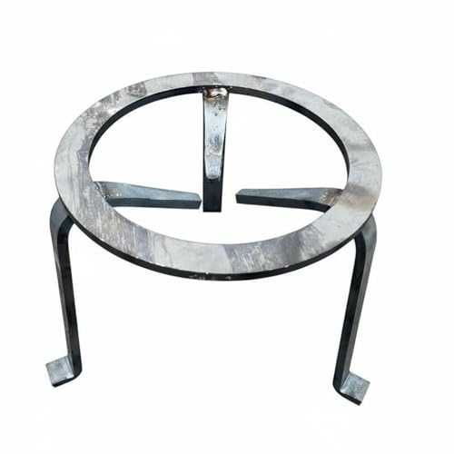 Sharplace Outdoor Rack Tripod Pot Stand Cooking Gear Heavy Duty Multi-Functional Cooking Stable Support Steel Suitable for Firewood Cooking Camping Backyard, Medium