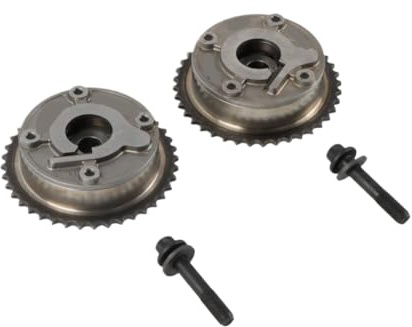 2 Stück Einlass Auslass Nockenwellenversteller VVT Zahnrad Mit Schrauben Für 1.6L L4 07-16 11367545862 11367536085