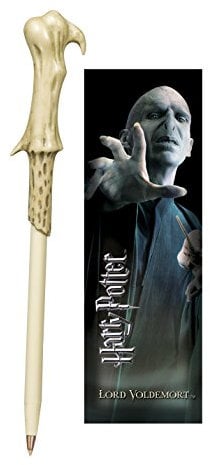 Stylo et Marque-Page Voldemort Wand - The Noble Collection