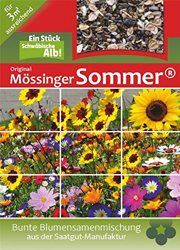 Blumenmischung Original Mössinger Sommer für 3 m² von Saatgut-Manufaktur