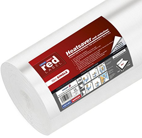Erfurt Heatsaver Wall Underliner Wall Insulation Polystyrene Lining 2mm x 10M