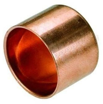 Female Pipe Fitting Ending Cap Copper Connector Solder Water Installation 22mm