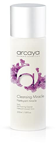 arcaya Cleansing Miracle | Reinigungsgel für porentief saubere Gesichtshaut mit Kräuterextrakten, Grünem Tee und Tigergras | Reinigung für ölig-unreine Haut