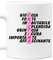 bubbleshirt Tazza Mug divertente con nome Cristina e aggettivi simpatici Idea Regalo Compleanno Natale in ceramica
