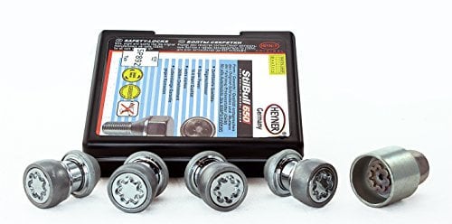 Fits Jaguar F-Pace Models Heyner Germany Stil Block PRO Locking Wheel Nuts M14x1.5 Set 4 Locks Thatcham Quality Assured Bolts 892/5