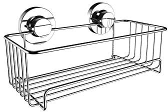 Britten & James Shower Tidy Suction Fit Rust Proof Stainless Steel