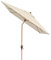 Doppler Alu Wood – Rechteckiger Sonnenschirm für Balkon und Terrasse – Edle Holzoptik – 300x200 cm – Natur