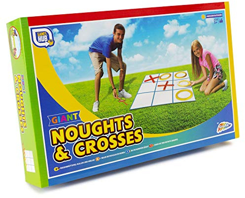 Games Hub - Giant Garden Family Game - Noughts and Crosses