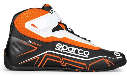 Sparco Scarpe K-Run Taglia 45 Nero / Fluo Or