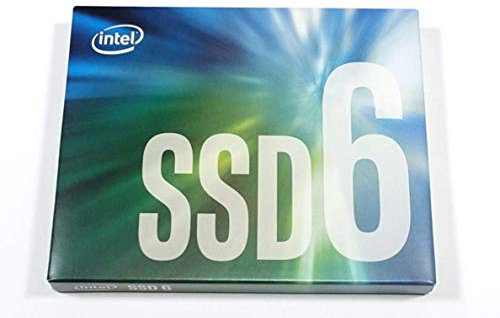 SSD Intel 512 Go, série 660p, SSD NVMe PCIe 3.0 (x4) M.2 (2280), NLC 3D QLC, 1500 Mo/s en Lecture, écriture de 1 000 Mo/s, 90k/ 220k (Reconditionné)