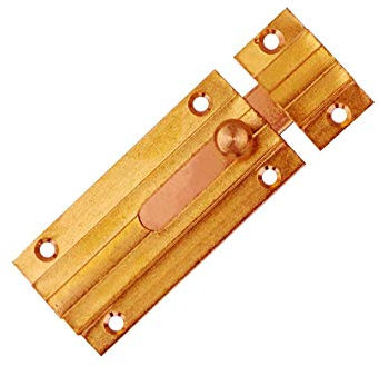 MASIDEF Polierter Messing-Steckbolzen, 100 mm Größe