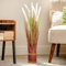 Garden Mile Tall Faux Lilac Pampas Grass - 30in Artificial Pampas Plant for Home Decor, Decorative Boho Grass for Vases, Realistic Non-Shedding Indoor Floor Plant
