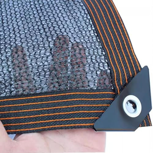 LLPEIJIE026 Garten Schattierungsnetz Schattiernetz,4-poliges Schattennetz,60% -70% UV-Beständiges,mit Ösen,für Garten/Pflanze/Gewächshaus/Scheune/Außen/Hof/Dach,anpassbare Größe (2x3m/6.6x9.8ft)
