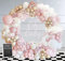 DUGEHO Arco di Palloncini Set di 104 Palloncini Rosa Compleanno Oro e Bianco, in Lattice Palloncini elio, Palloncino per Compleanni, Matrimoni, Anniversari, Feste per Baby Shower