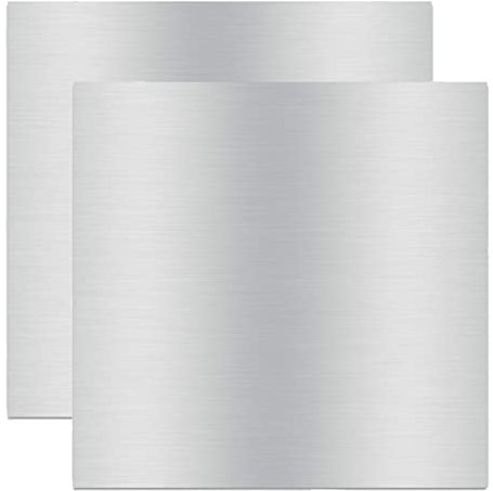 STARVAST Carpeta Industrial de Aluminio Plateado, 300 mm x 300 mm, 3 mm de grosor, para papel A3, con 100 hojas y cierre superior