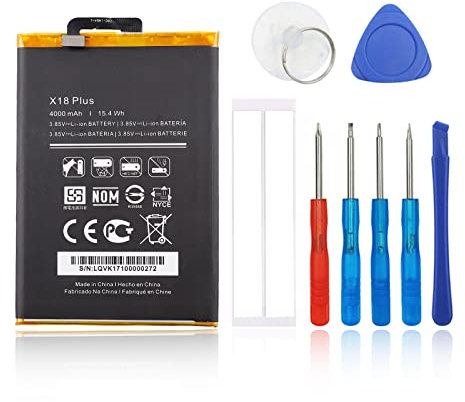 SwarKing Ersatz Akku Kompatibel mit Cubot x18 Plus Cubot X19 Cubot P20 with Toolkit