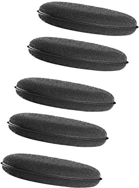 ShinyChiefs Black Phantom APPLIKATOR TAB 5er Set - Auto Politur Set mit 5 Polierpads aus schonendem Schaumstoff - Auto Applikator Tab zum gleichmäßigen Auftragen von Autowachs & Politur, 10cm