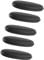 ShinyChiefs Black Phantom APPLIKATOR TAB 5er Set - Auto Politur Set mit 5 Polierpads aus schonendem Schaumstoff - Auto Applikator Tab zum gleichmäßigen Auftragen von Autowachs & Politur, 10cm
