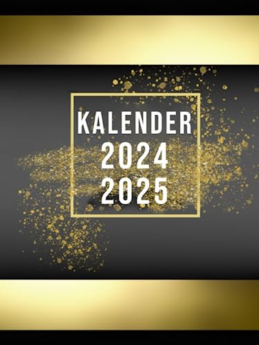 Kalender 2024 2025: Zweijahresplaner, 24 Monate, 1 Monat Auf 2 Seiten, Von Januar 2024 Bis Dezember 2025, Ideales Geschenk Für Weihnachten, Geburtstag Oder Andere Feiertage, A4.
