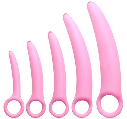 5er Silikon Dilator Harnröhre Anal Vagina Trainer Dilatoren Set,Vaginaplug Analplug Buttplug Penis Plug,Anal Spreizer Massage Masturbator,Masturbieren für Männer,Anal Sex Spielzeug