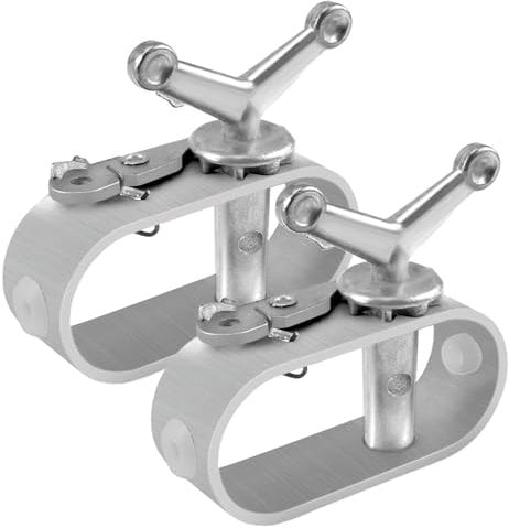 2 Stück Spannschloss für Seil Poolabdeckung, Aluminiumlegierung Seilspanner, Spannverschluss Seil für sichere Befestigung von Winter Poolabdeckungen und Zubehör