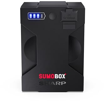 Sharp CP-LSBP1 Wiederaufladbarer 14,8 V Li-Ion-Akku und Ladegerät für SumoBox-Reihe