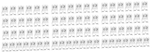Gadpiparty 150 Stk Haltbarer Lampenhalter G13 Licht Fassung Sockel Für Röhrenlampen Röhrenlichtfassung G13 Sockel Nicht Parallel Geschaltete Tombstone-buchse T8 Leuchtstoffröhre Led Weiß