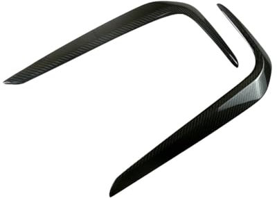 JINFOLI Frontstoßstangenlippensplitter Body Kit Nebelscheinwerfer Augenbraue, for BMW, G30 G31 G38 2018-2021 Nebelscheinwerfer-Augenlider