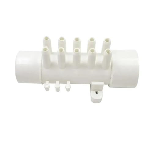 HYTOYTO 1,5 PVC-Verteilerwasserverteiler Mit 10 Löchern PVC-Luftverteiler 10 Mm Luftverteiler for Badewanne, Whirlpool, Spa