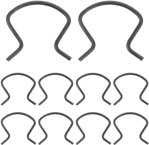 OUNONA 10 Pièces Clips Métalliques De Retenue De Poignée De Fenêtre De Voiture Universels Pour Manivelle Lève-Vitre Facile À Installer Durable