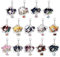 JUSONGKWCP 14 Pcs Porte Clés Kimetsus No Anime Figurine Nezuko Shinobu Mitsuri Muzan Keychain Pendentifs Decor Acrylique Porte Clef Set