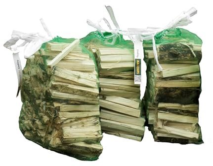 3 Nets of Maxchips Kiln Dried Kindling. Delivery Included.