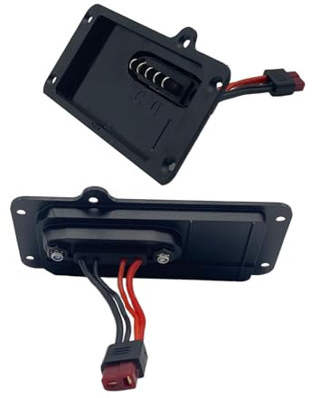 Piastra di scarica laterale maschio porta di scarica femminile per MATE Engwe Batteria E-bike DCH-009 Batteria a 5 pin scheda di collegamento coperchio della batteria coperchio superiore (piastra di